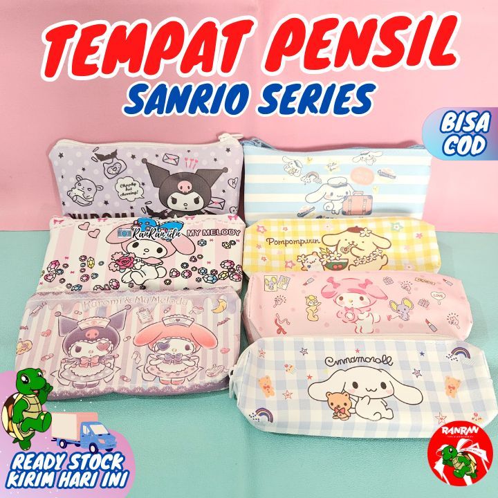 

Kotak Pensil Karakter Sanrio/Tempat Pensil Ukuran Medium Kuromi Sanrio/Bahan Print/Tepak