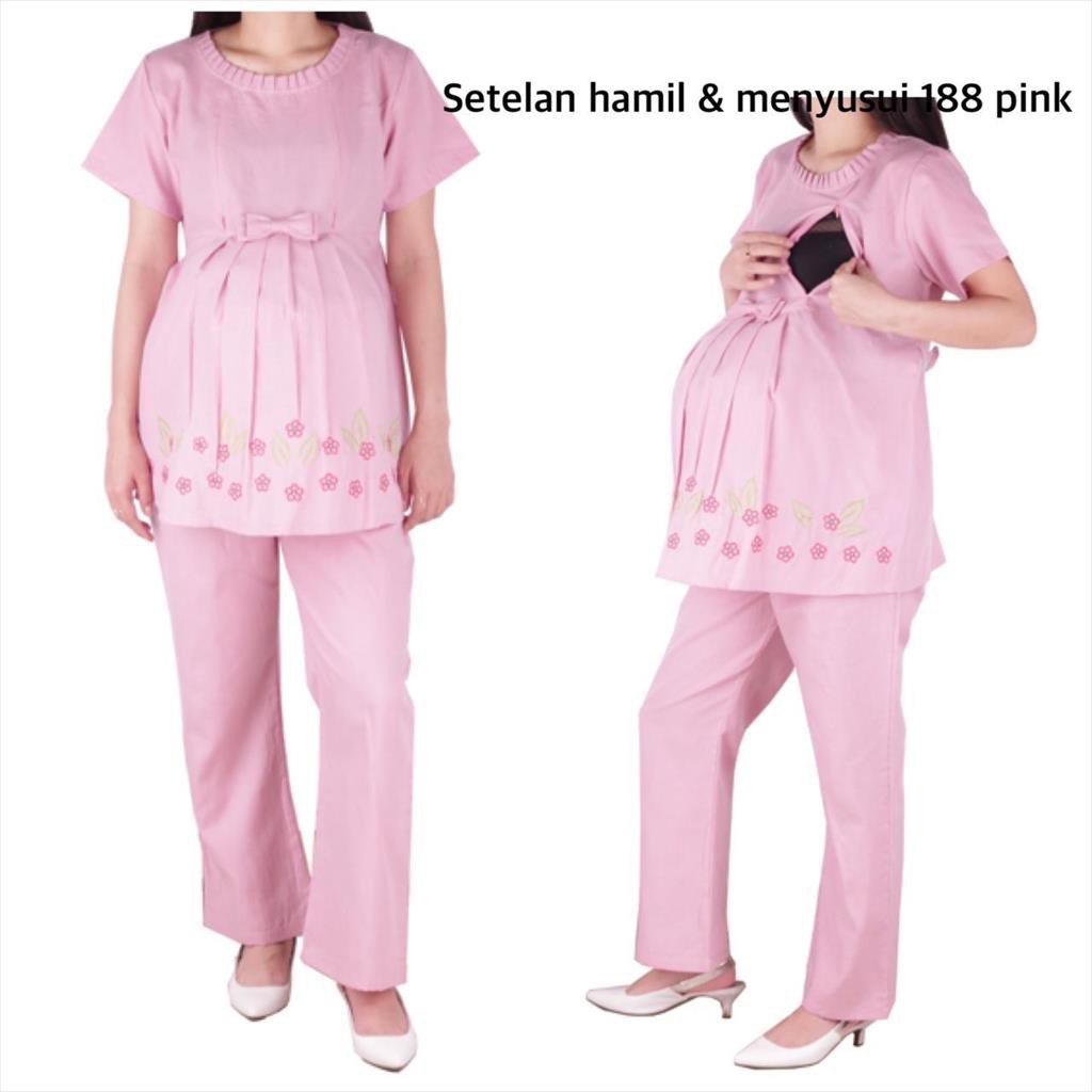 Setelan Baju Bumil Oneset Bumil KBH 188