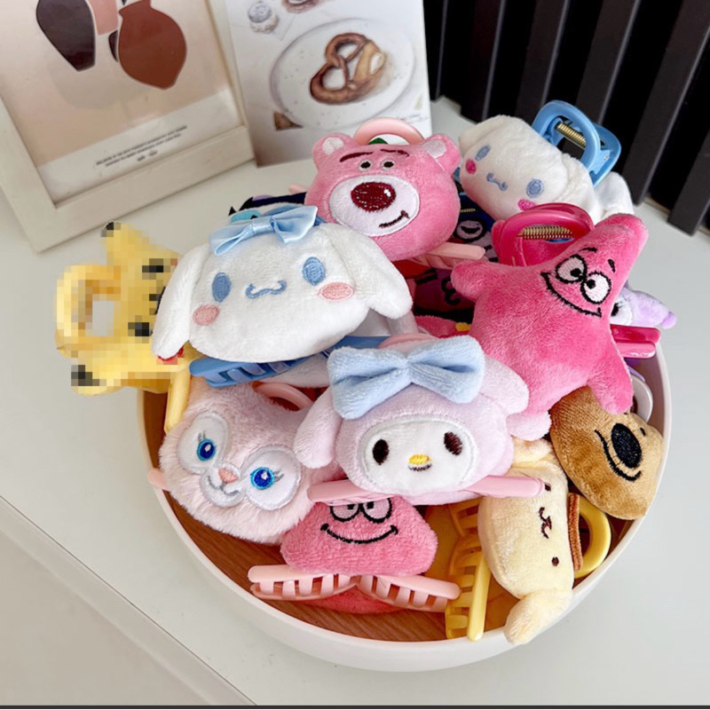 Jepit Rambut Sanrio / Jepitan Rambut Sanrio / Jepit Jedai Sanrio /Jepit Rambut Anak / Jedai Rambut A