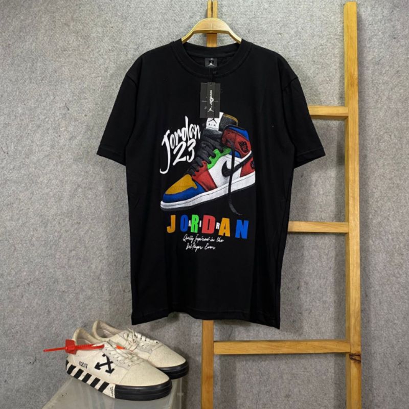 KAOS JORDAN 23 JUMPMAN PRIA FULL TAG LENGAN PENDEK KAOS AIR JORDAN 23 T SHIRT JORDAN 23 KAOS NBA KAO