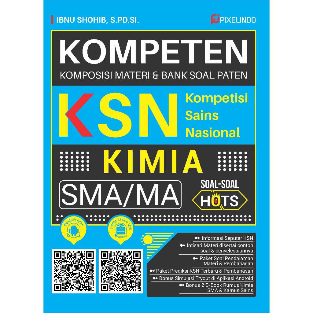 Buku Soal Olimpiade Kimia SMA/MA Kompeten KSN Kimia SMA/MA