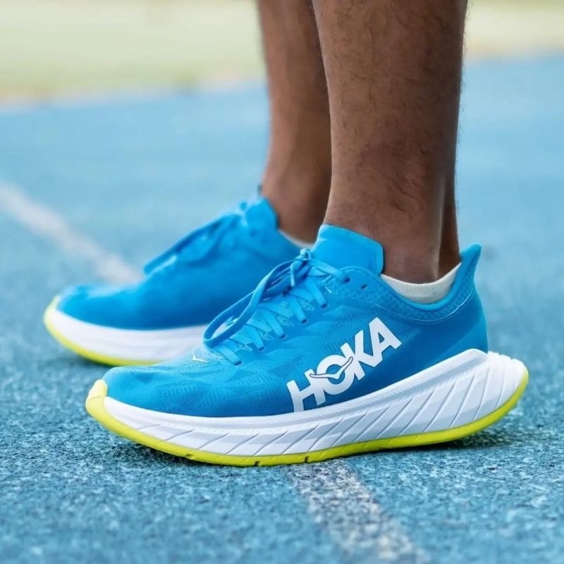 Hoka Carbon X2 Blue White