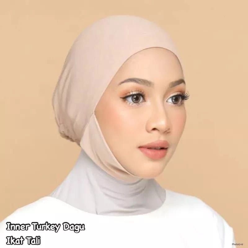 Ciput Dagu Premium/Iner Dagu Original/Dalaman Hijab/Ciput Tali Dagu/Inner Tali Dagu Antem/Ciput Dagu