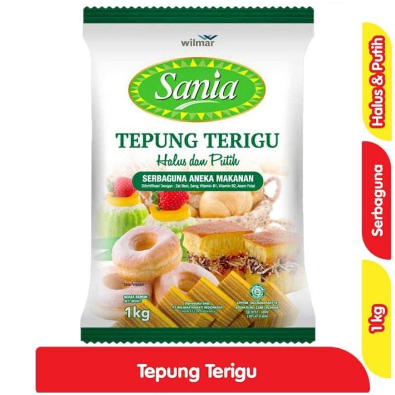 

Sania Tepung Terigu Serbaguna 1000 g