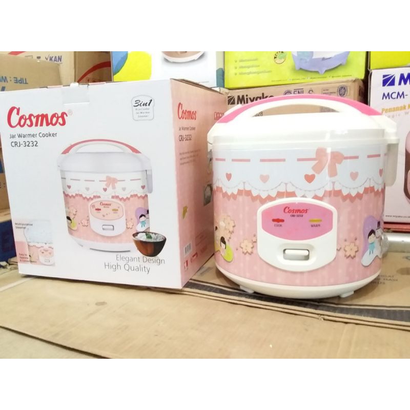 Rice Cooker
Cosmos – Rice Cooker 2 L

CRJ-3232

