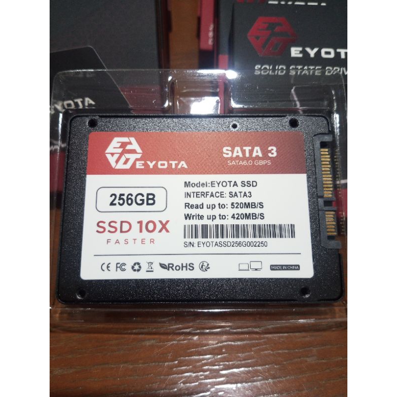 SSD EYOTA 256GB SATA III 2.5" 6GB/S