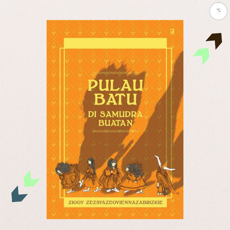 Buku Novel Pulau Batu di Samudra Buatan - Ziggy Z