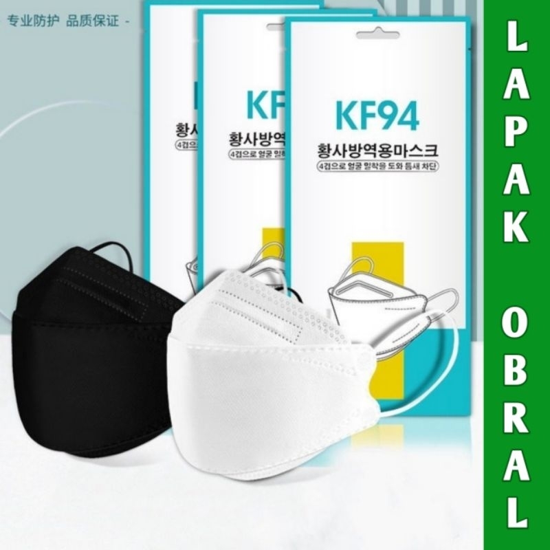 Masker KF94 Masker Korea Facemask Isi 10 Pcs