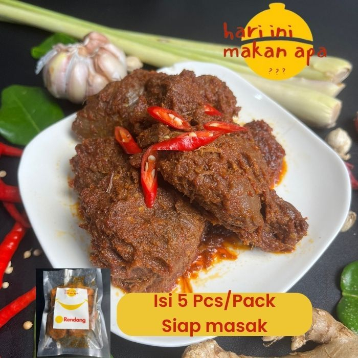 

Rendang Frozenfood siap makan tinggal dipanaskan cocok untuk sahur atau buka puasa