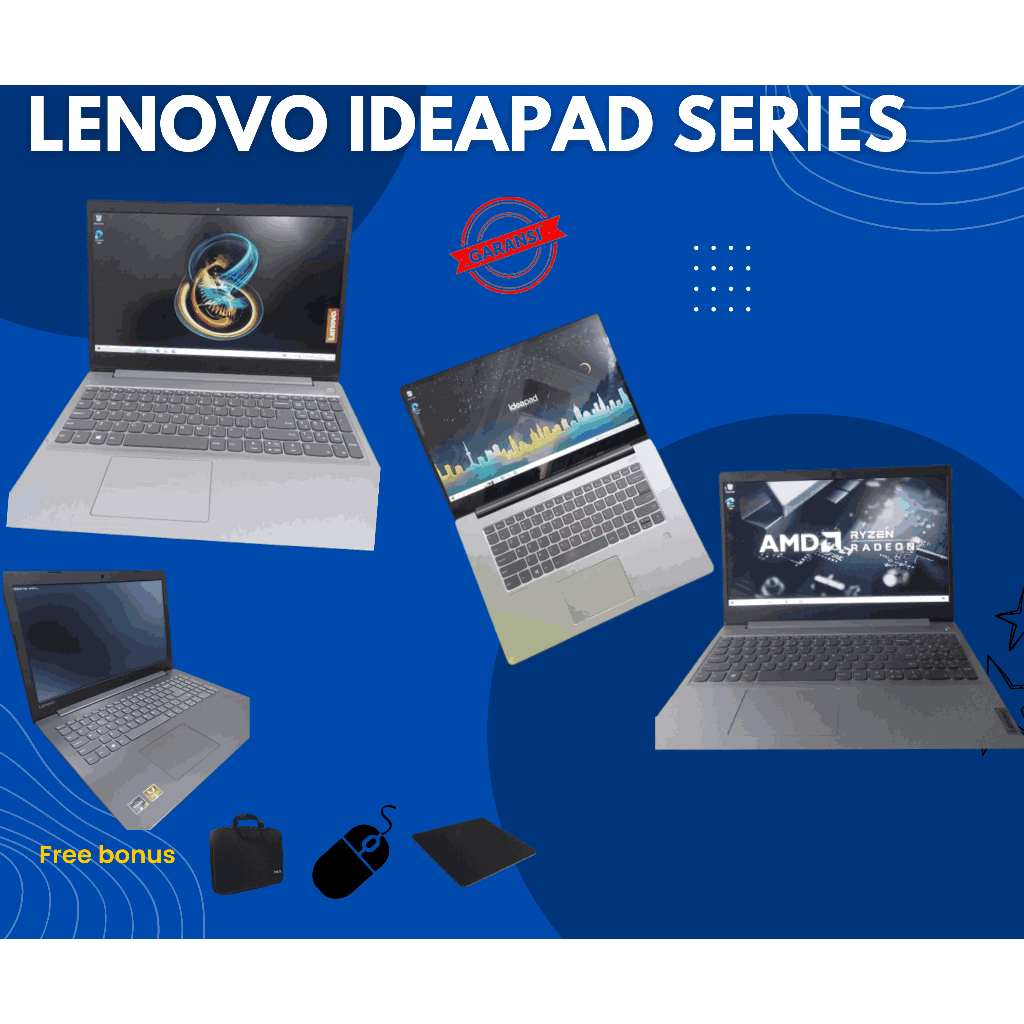 Lenovo ideapad 3 /V15 ADA second bergaransi Ideapad V145 ideapad 530s Ideapad 330-15 ARR AMD Ryzen 7