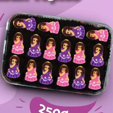 

Coklat Cokelat Karakter Princess Shopia full body