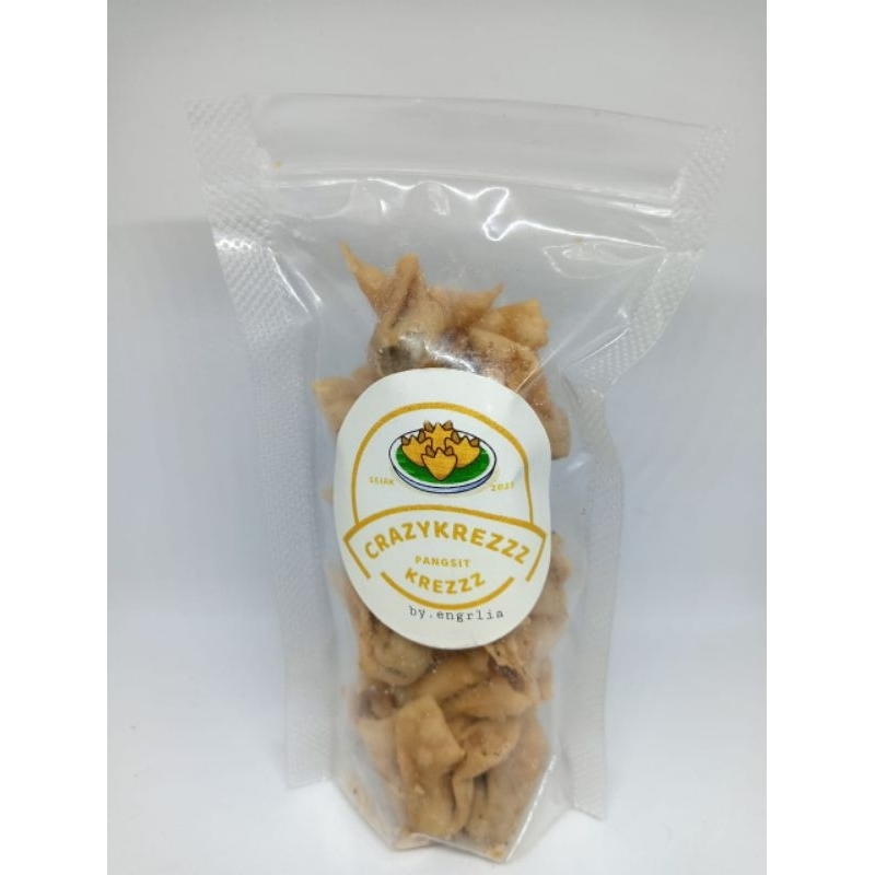 

Pangsit Cumi Abon | Enak,Gurih,dan Krispy | 50gr