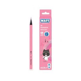 

Macs 2B pensil hitam Premium segitiga - AKIRA