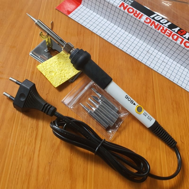 paket solder lengkap solder adjust 60w