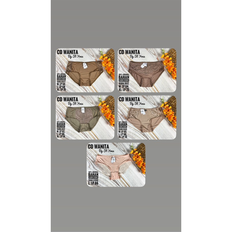 CELANA DALAM WANITA BY ST YVES ORIGINAL