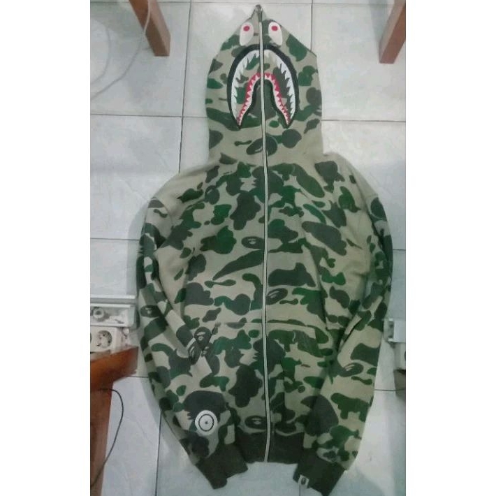 second jaket bape