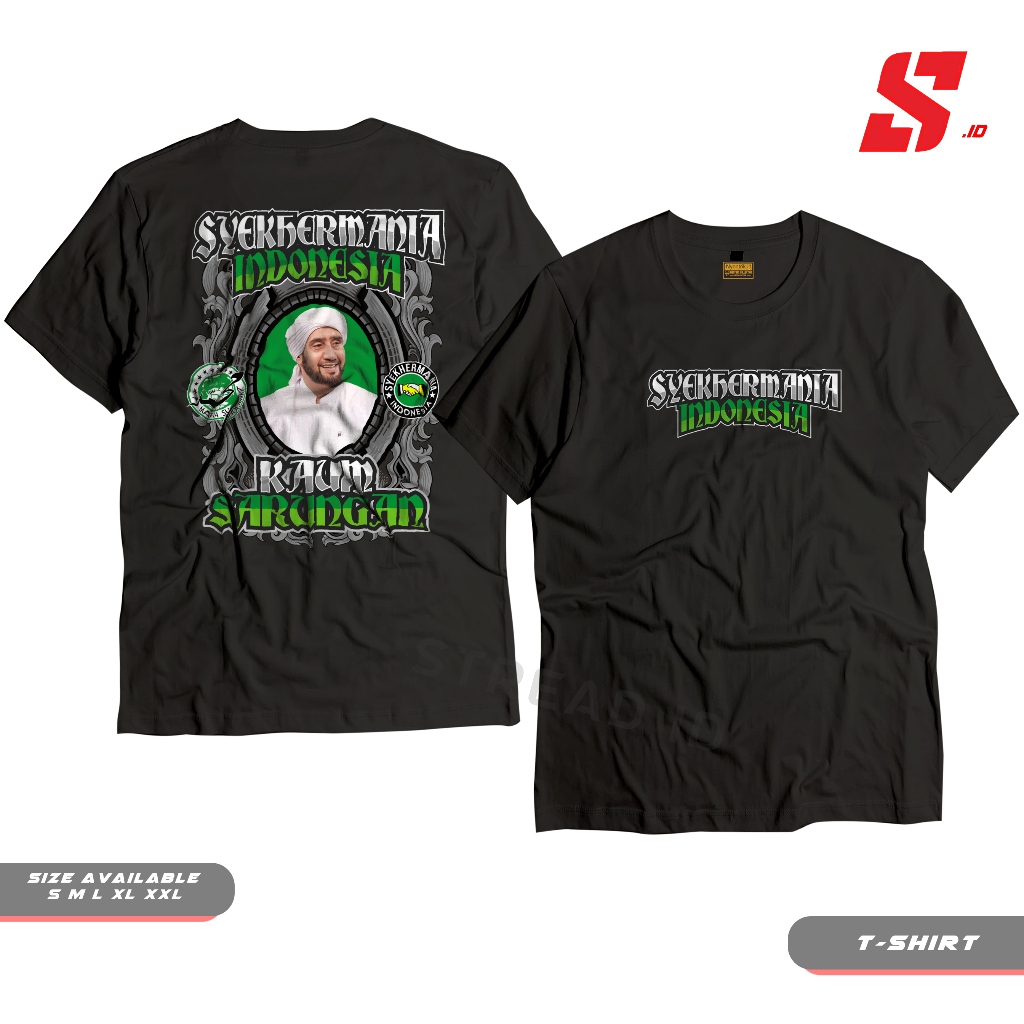 Kaos Baju Tshirt Distro Syekhermania Indonesia Kaum Sarungan Mafia Sholawat Pria Wanita