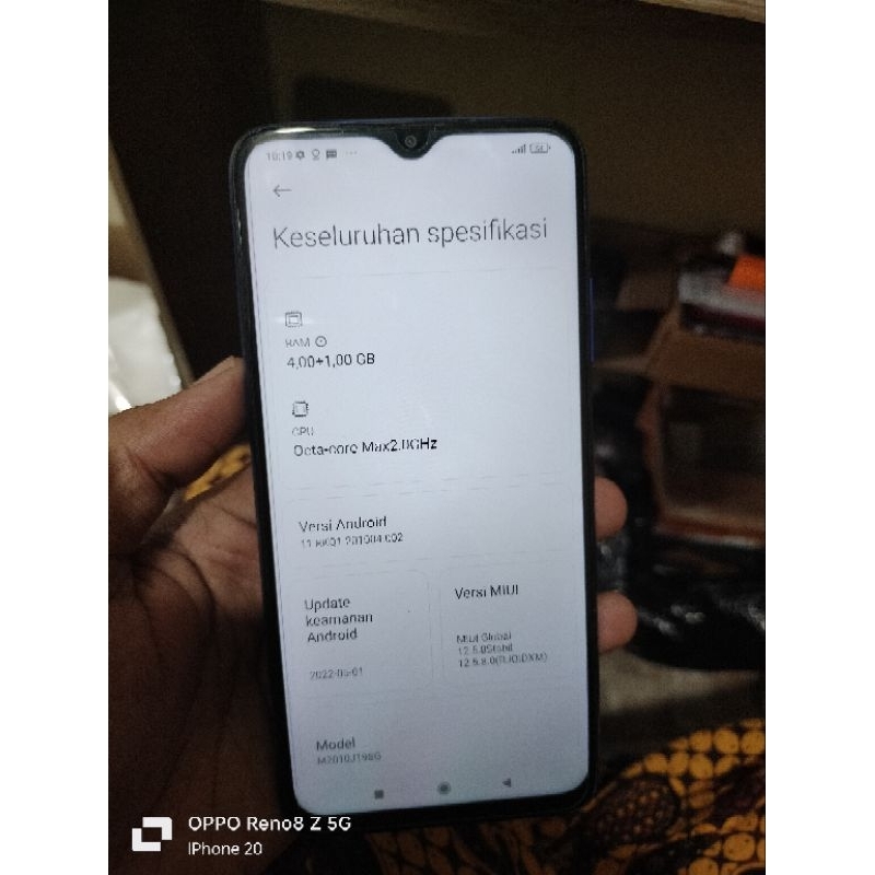 Mesin redmi 9t normal