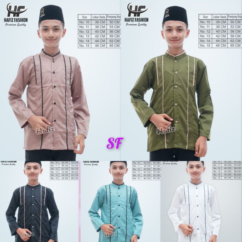 koko anak terbaru/koko anak murah/koko hadroh/seragam hadroh/seragam tpa/tpq