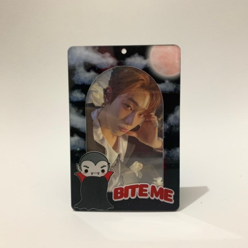 Photocard Holder Cahol Vampire Bite Me Enhypen (Jungwon, Jay, Jake, Niki, Heeseung, Sunghoon, Sunoo)