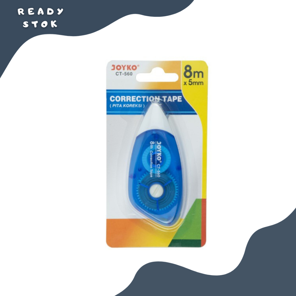 

TIPE X KERTAS/CORRECTION TAPE JOYKO/CORRECTION TAPE CT-560 (PCS)