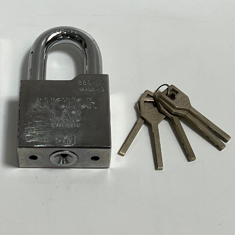 Gembok ANCHORLASS 880.4B 50 MADE IN SWEDEN (ORI)