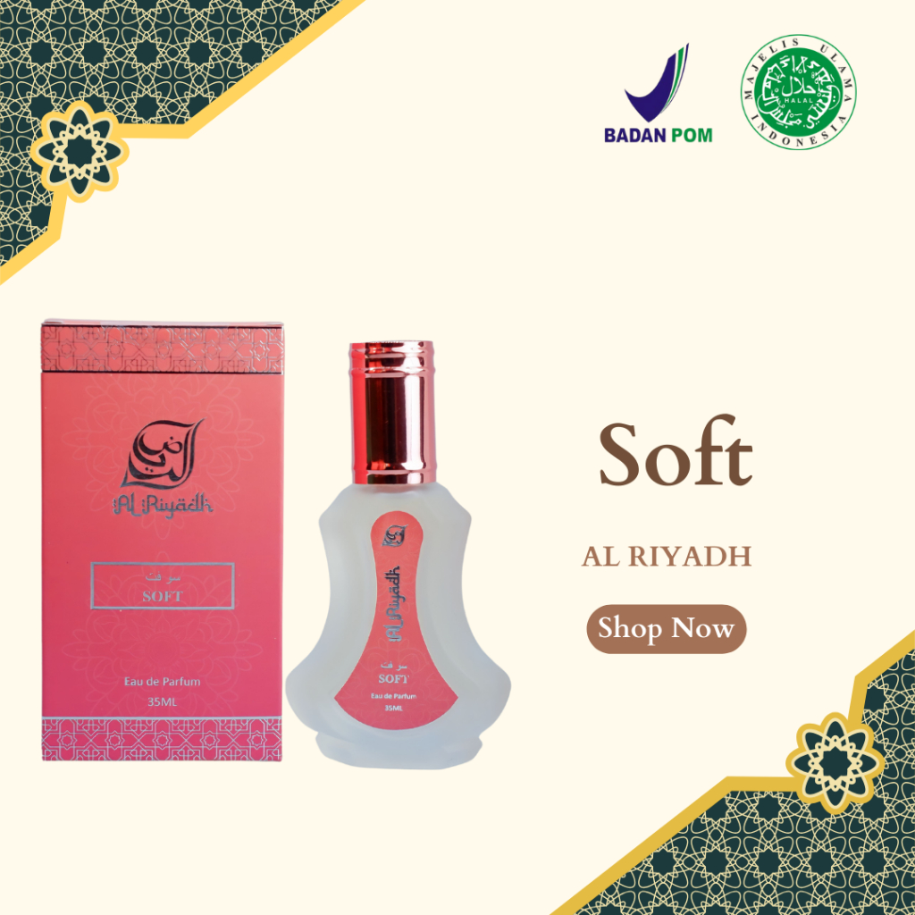 Parfum Al Riyadh Soft | Soft | Parfum Arabian | Parfum EDP | Parfum Tahan Lama | 35 ML