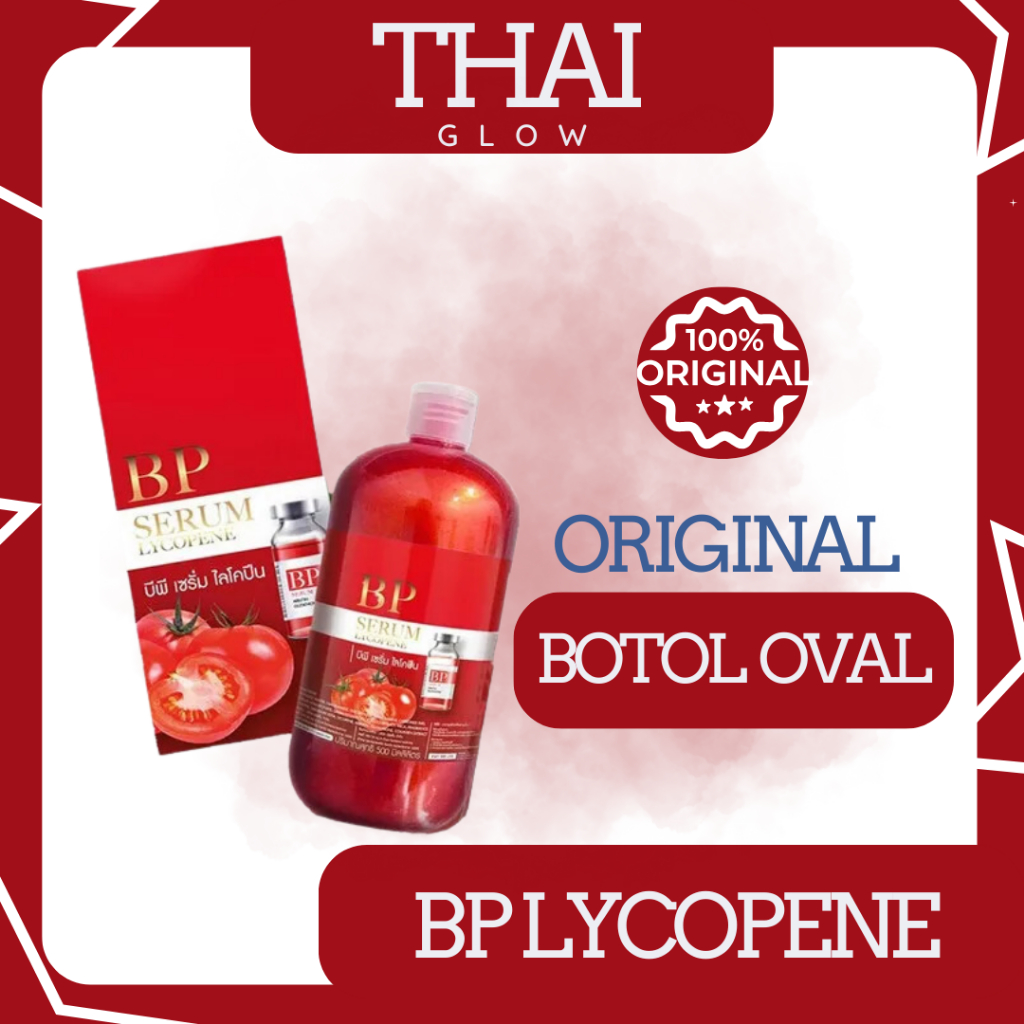 [THAIGLOW] BP Serum Lycopene | BP Lycopene Serum Thailand 500ml | BP LYCOPENE BOOSTER DOSE VITAMIN C