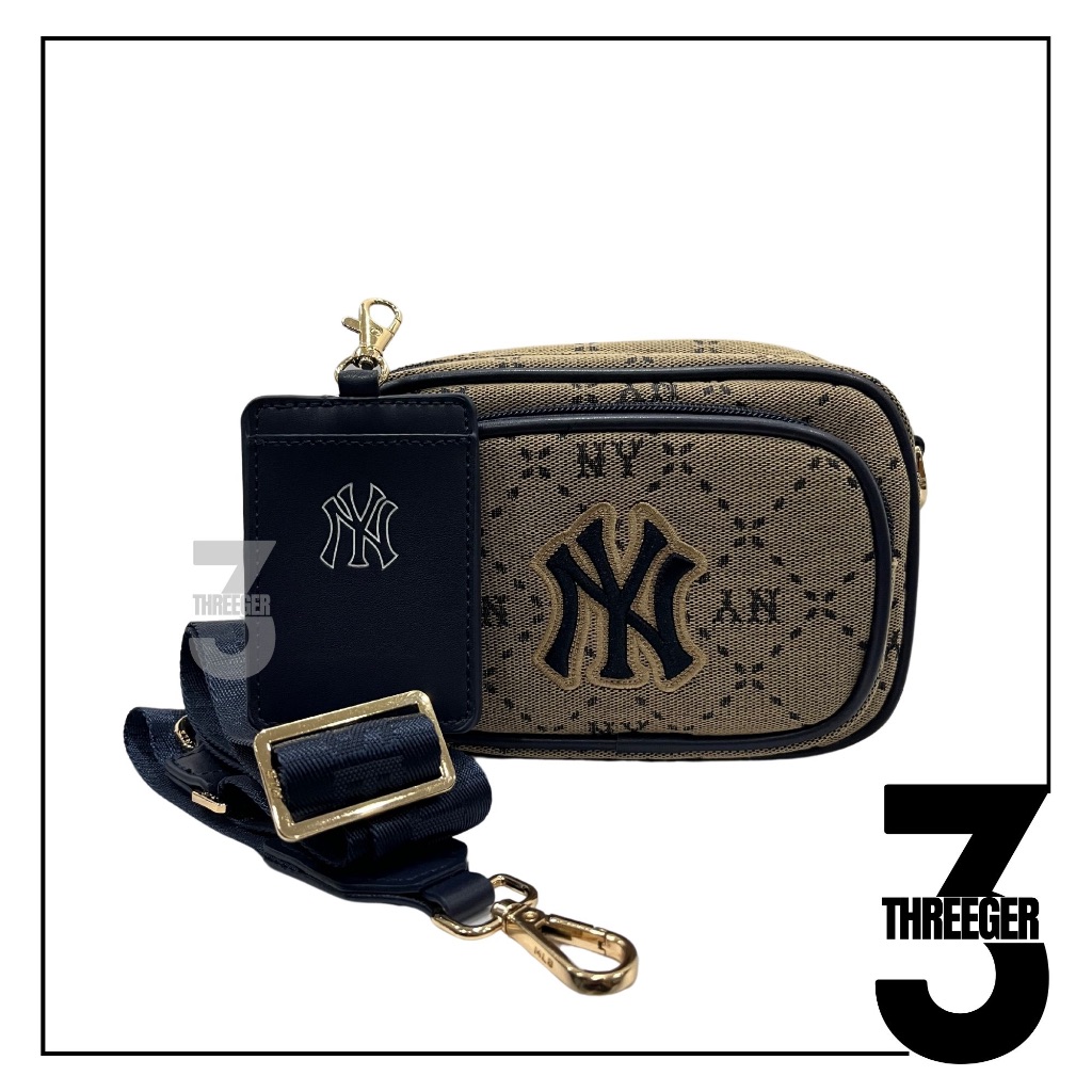 MLB Dia Monogram Mini Cross Bag Brown Original