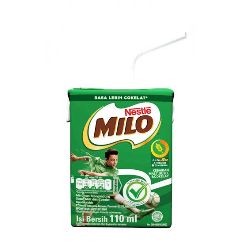 

susu uht milo 110ml