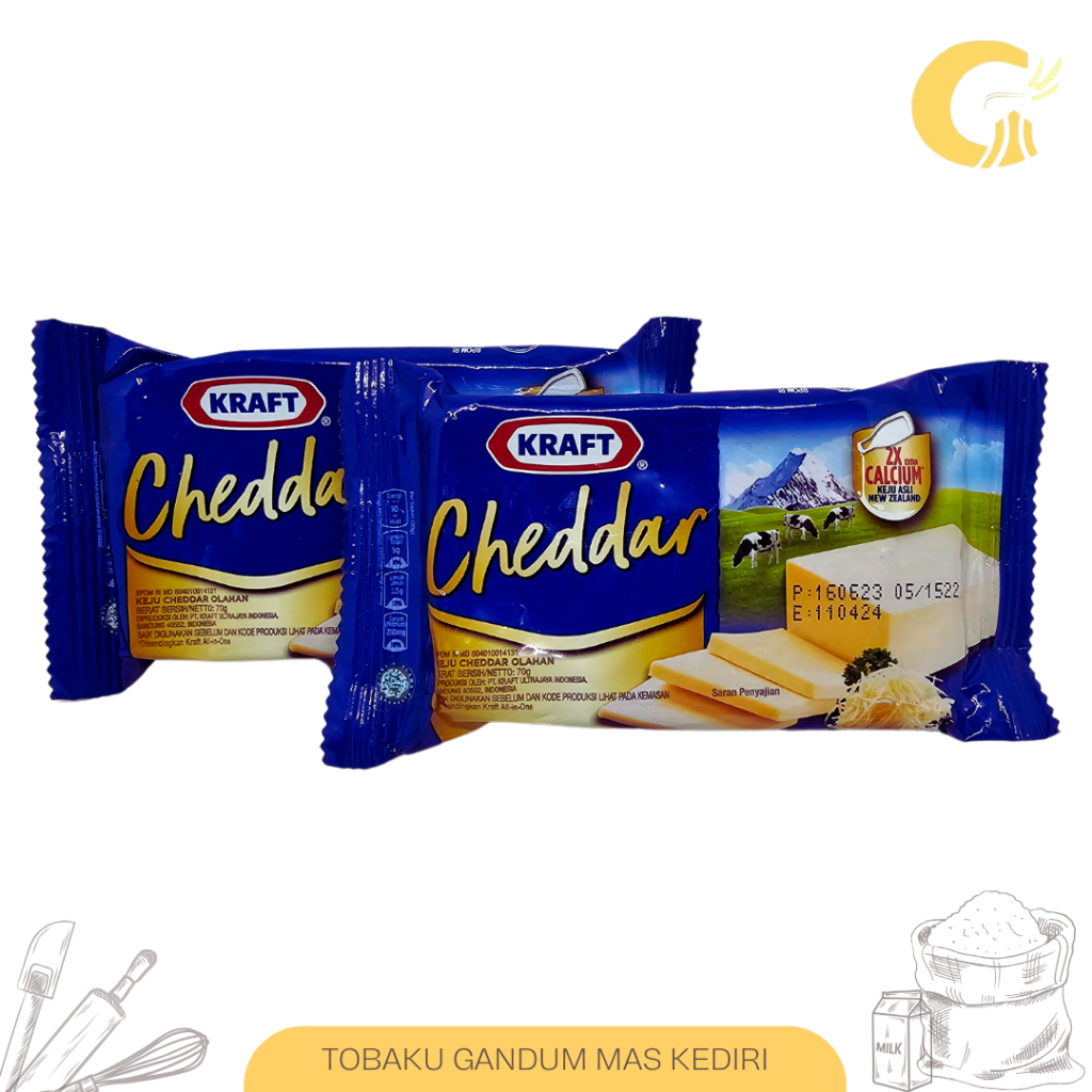 

Kraft Keju Cheddar Box 70g