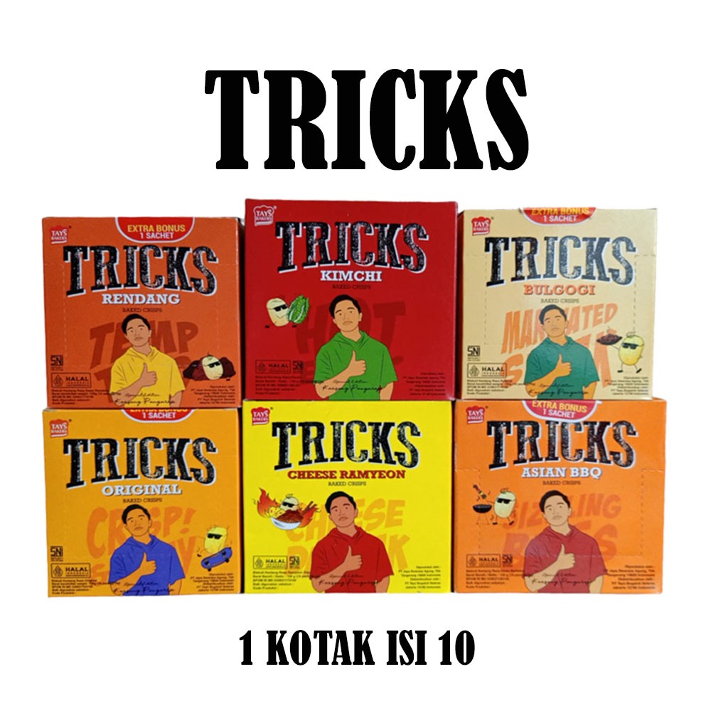 

TRICKS BISKUIT KENTANG KOTAK ISI 10