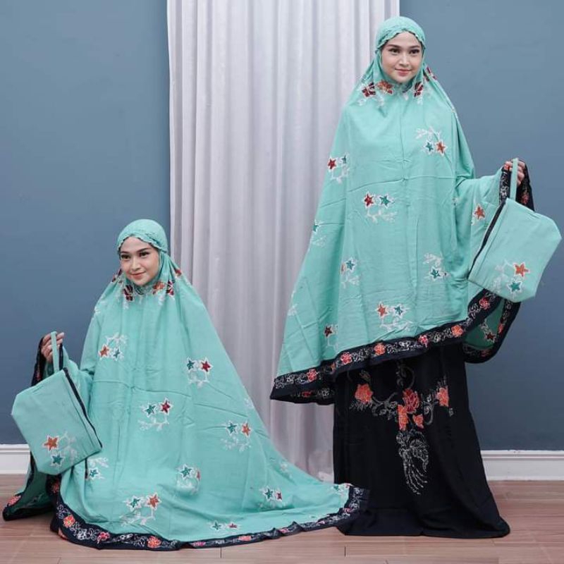 Mukena Jumbo Batik Cap Pekalongan