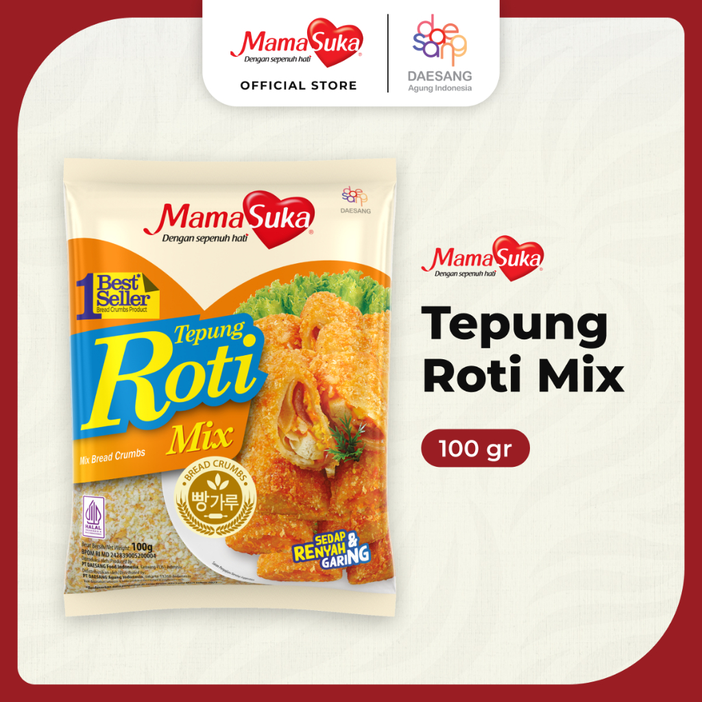 

MamaSuka - Tepung Roti Mix 100 gr
