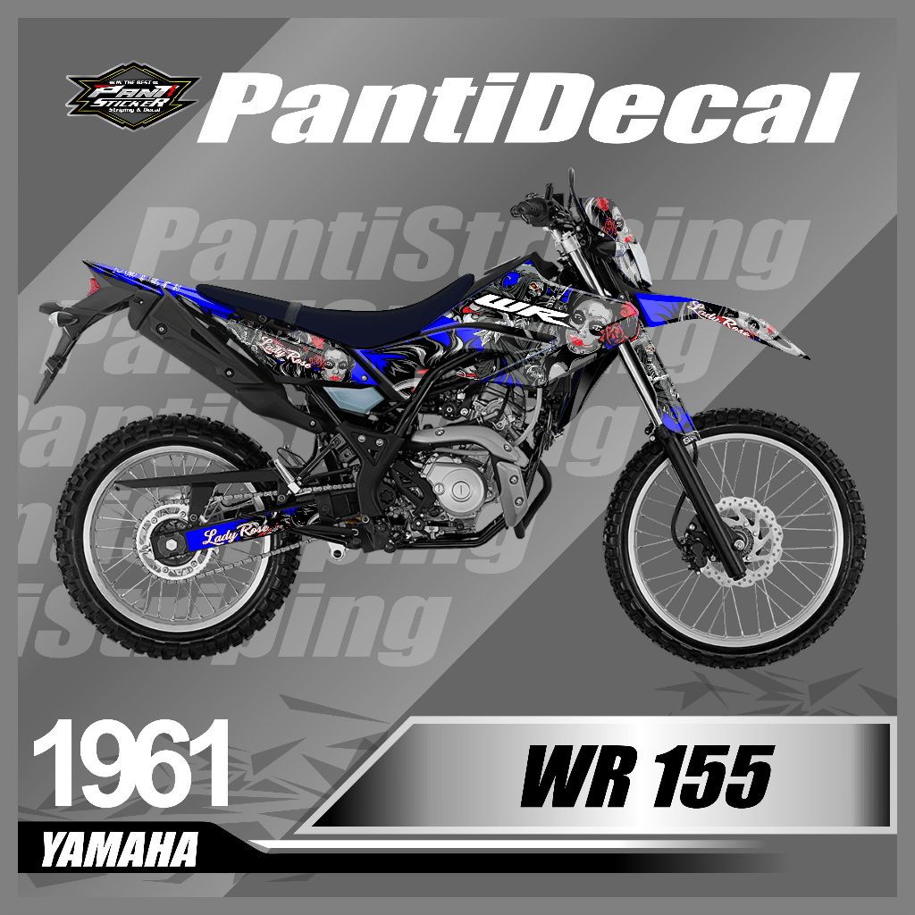 Sticker Decal Premium Motor WR 155 Full Body Bebas Custom =- STICKER DECAL MOTOR WR 155 Variasi Terb