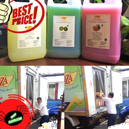 

99 BRANDS FESTIVAL Jus TOZA 5 Liter 5 ltr TOZA Juice All Variant Banyak Rasa