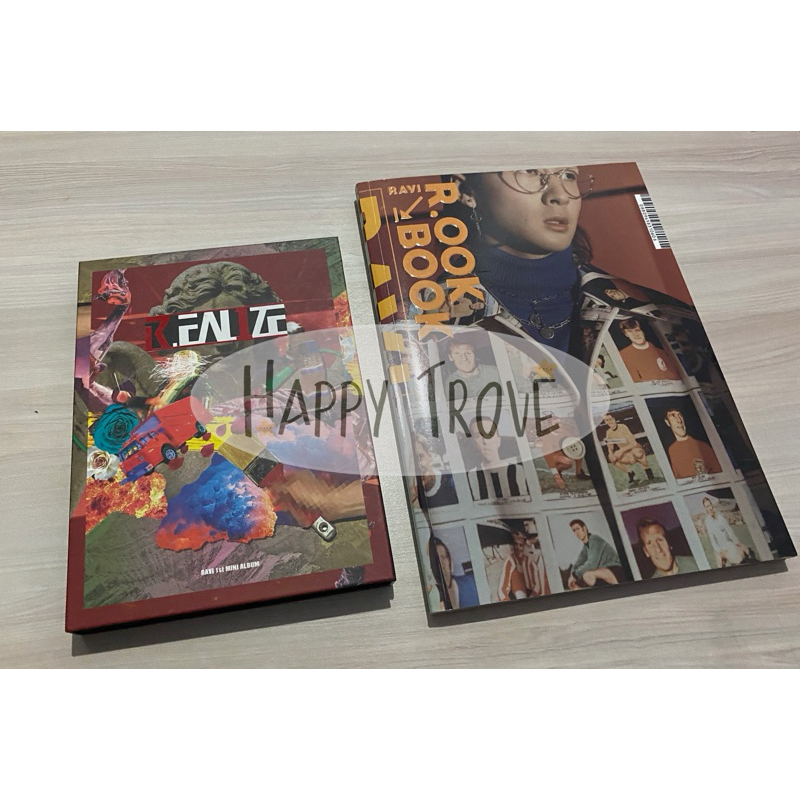 [PRE-LOVED] VIXX RAVI ALBUM (REALIZE - ROOK BOOK)