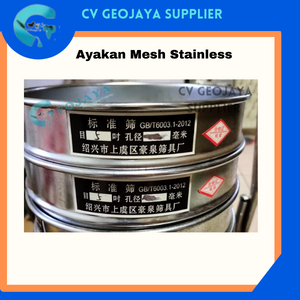 Mesh - Sieve Ayakan Stainless Mesh 5 Test Mesh 5 Diameter 20 Cm