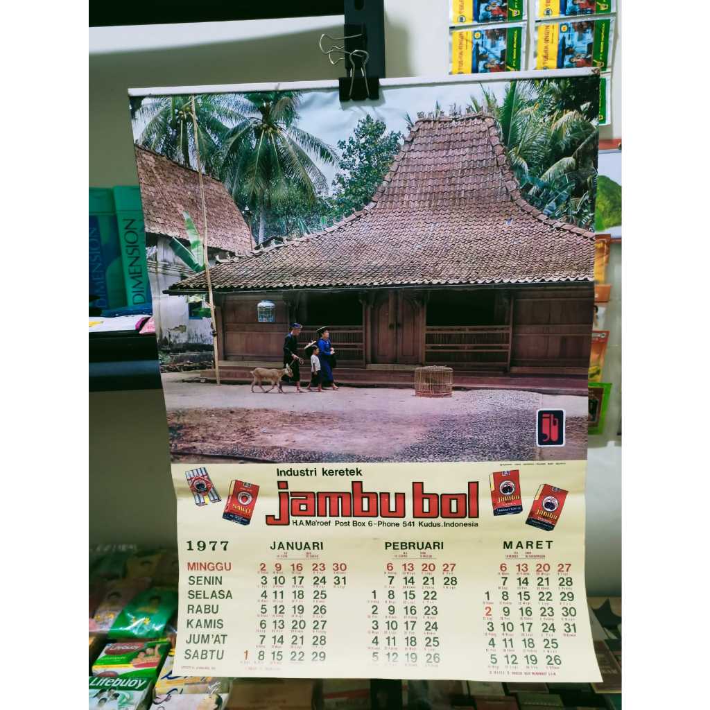 

Kalender 1977 Koleksi Jadul Jambu Bol