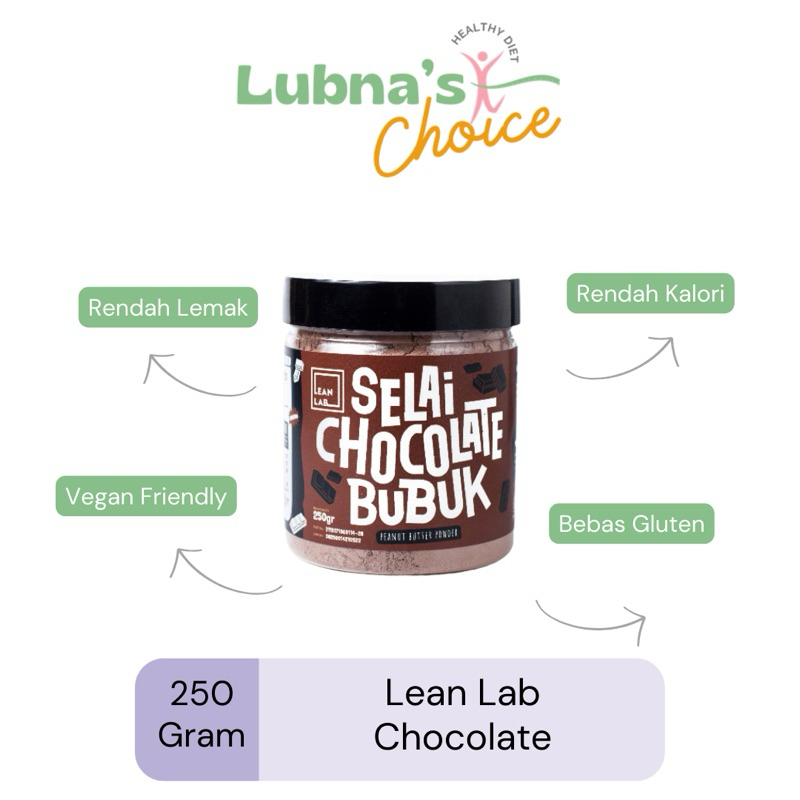 

Lean Lab Selai Chocolate 250 gram