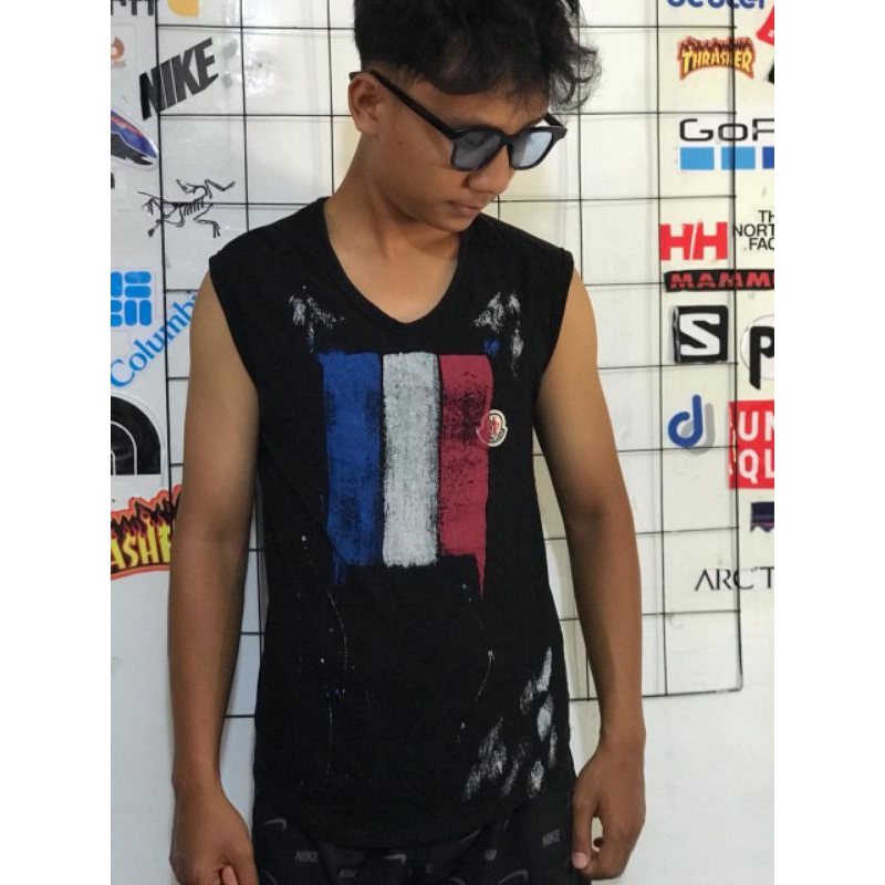 moncler tangtop singlet second bekas preloved Branded