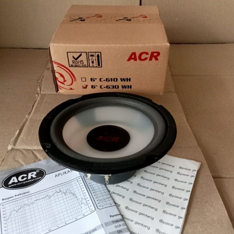 ART Q15V speaker 6in 6 in 6inch c 63 wh woofer acr 6watt