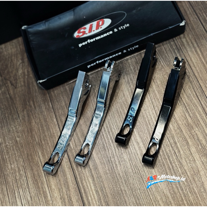 Handle Rem Short SIP Crhome & Black Vespa Sprint Primavera