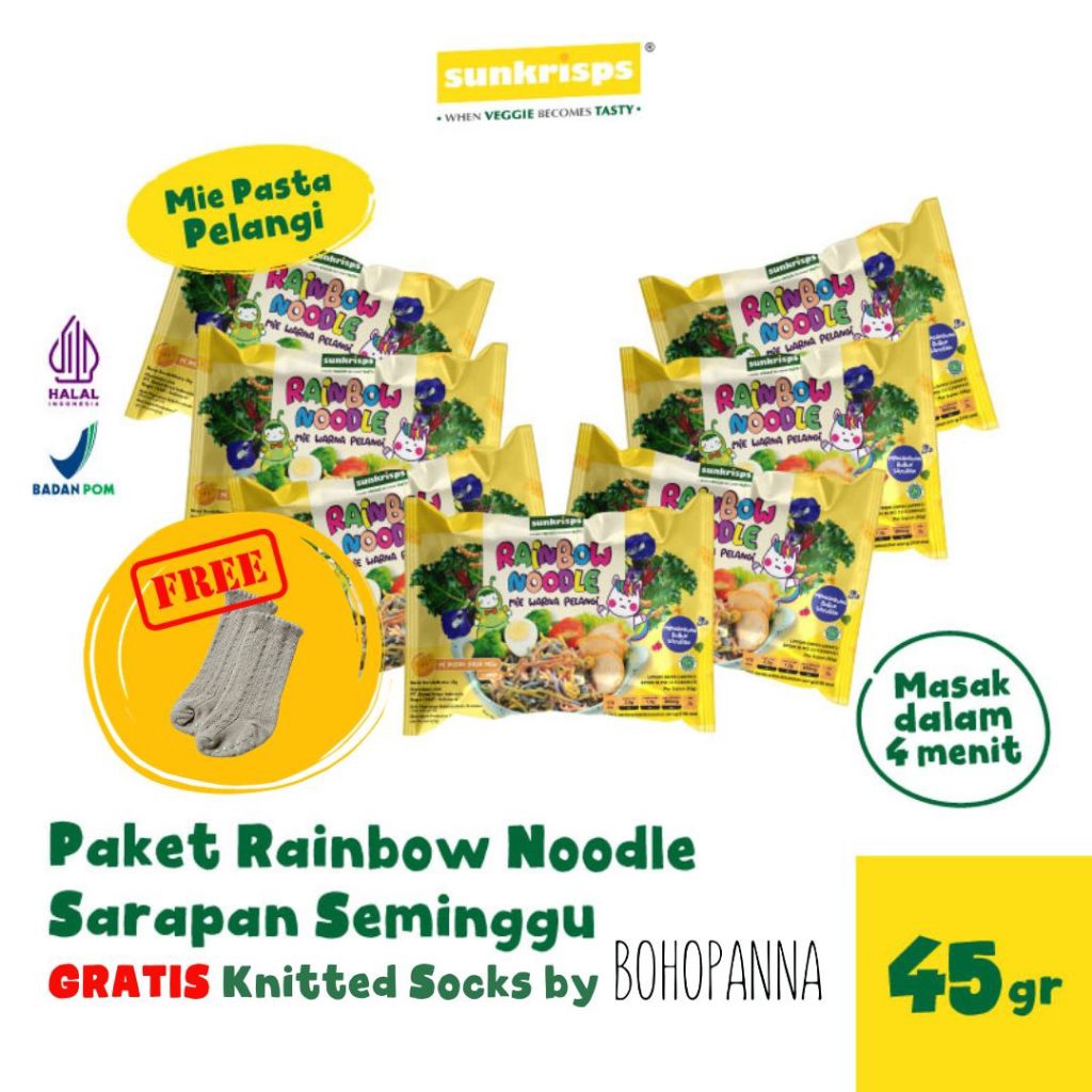 

Terbaru dan terlaris Paket Rainbow Noodle Sarapan Seminggu