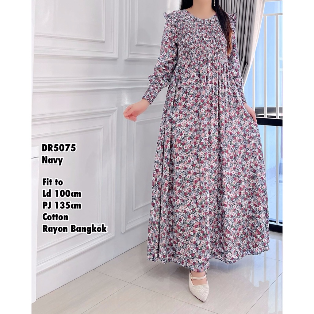 DR5075 Dress Rayon Bangkok