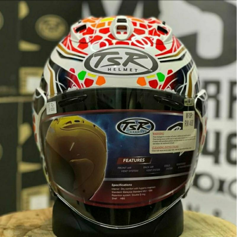 Helm Tsr VzRam Motif Nakagami GP3