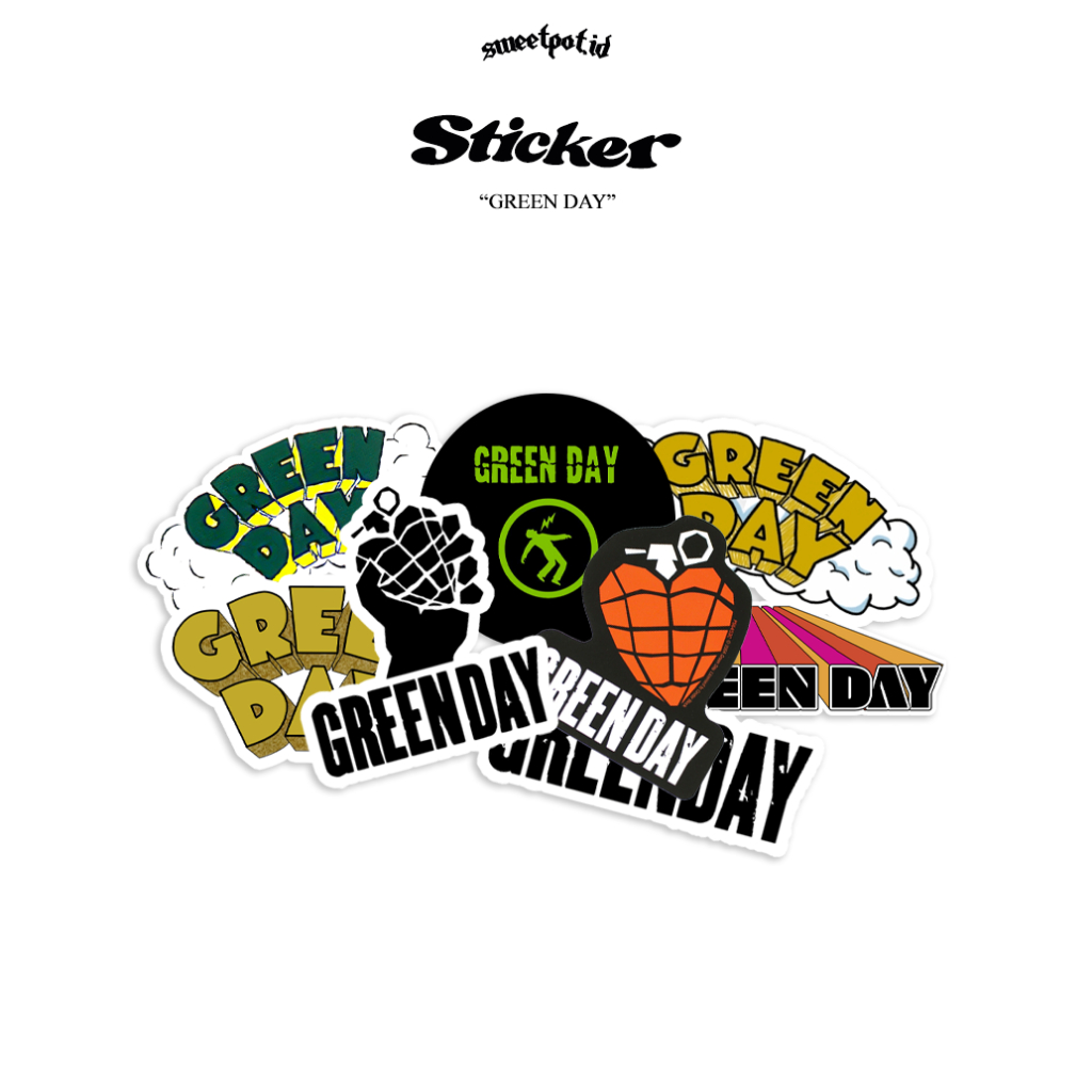

(BISA COD) FULL PACK STICKER GREENDAY EDITION / STIKER PUNK / PUNK / HARDCORE / STICKER BIJIAN / STICKER ECERAN / STICKER METAL / STICKER POP / STICKER INDIE / STICKER BAND/ BRITPOP