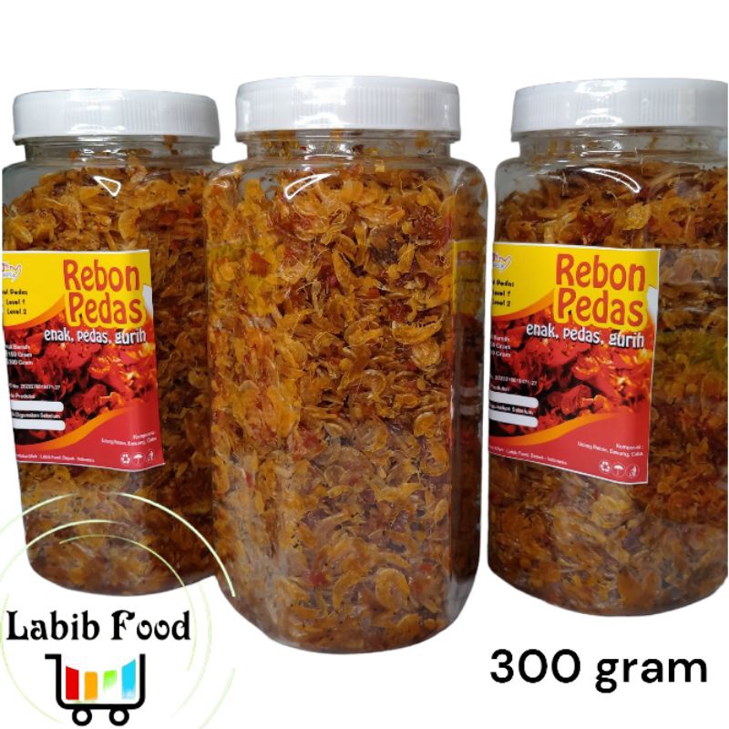 

Grosir 3 gram rebon pedas asin gurihpedas buruan