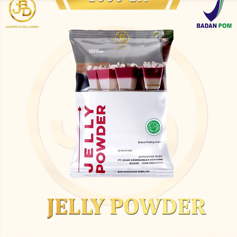 

FSASH SALE Bubbuk Minuman JELLY KONYAKU Powder 1 KG JBD HALAL