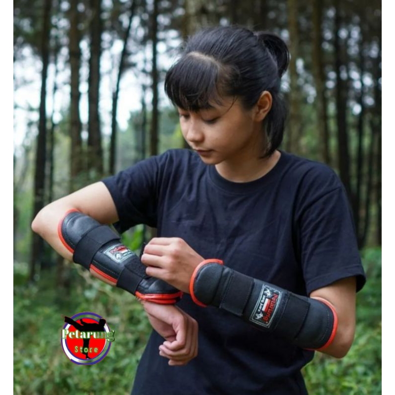 pelindung Tangan Deker Tangan Taekwondo Arm Shin Guard Deker tangan Kaki